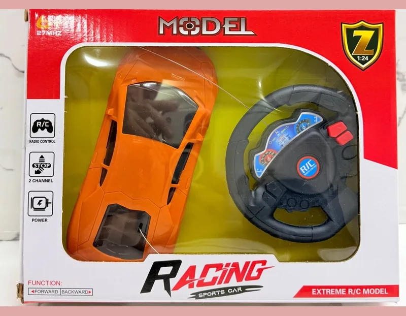 Auto R/C naranja Racing