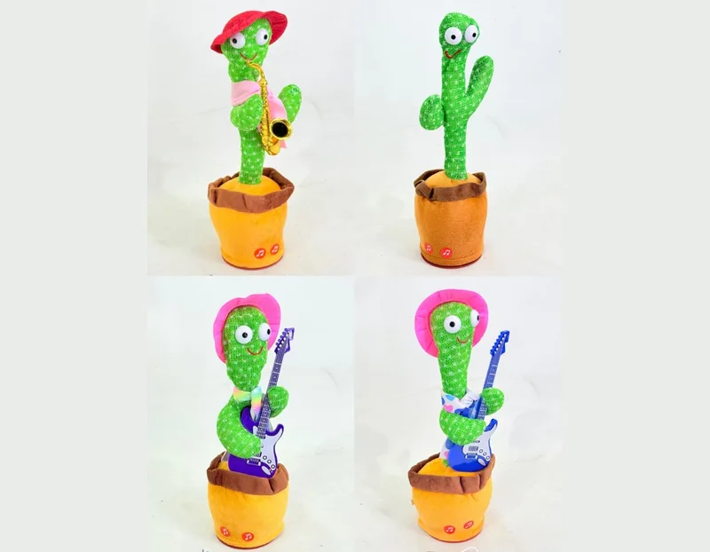 Cactus musical decorativo