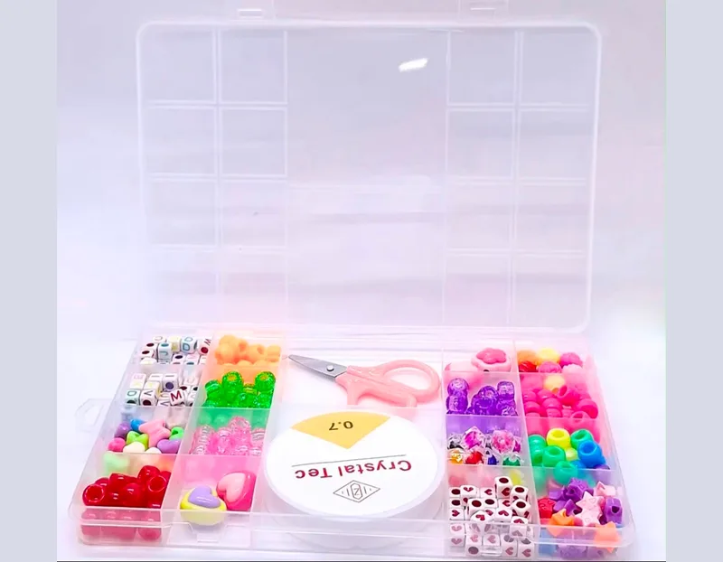 Caja de dijes y abalorios