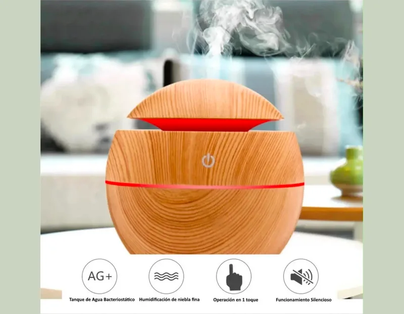 Humidificador madera