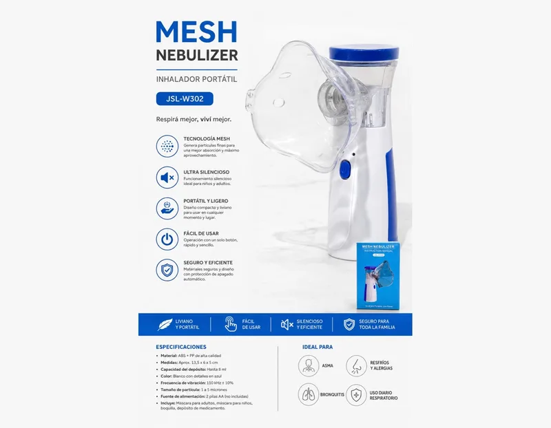 Nebulizer blanco